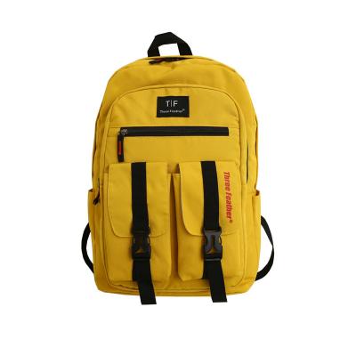 China Waterproof 10-20s Kids Canvas Student School Backpack For Boy Girl Student Schoolbag for sale