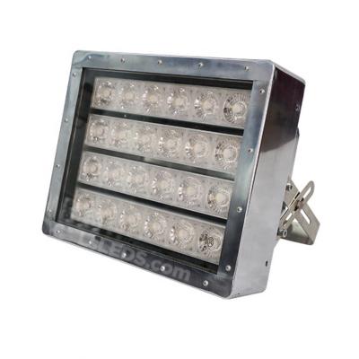 China Warehouse 90Celsius 100W 150W 200W 250W 300W 160LM/W IP67 high temperature resistant lightweight industrial highbay flood lights for wet hazardous area for sale