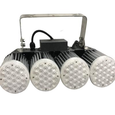 China Outdoor Remote Control 200W 300W 400W 500W 600W RGB LED Flood Light DMX IP67 IP68 Outdoor Roof Garden Lighting for sale