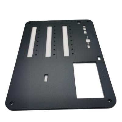 China Wholesale CNC Aluminum Customized Precision Processing Panel OEM Factory Hardware Black Anodic Oxidation Aluminum Parts for sale