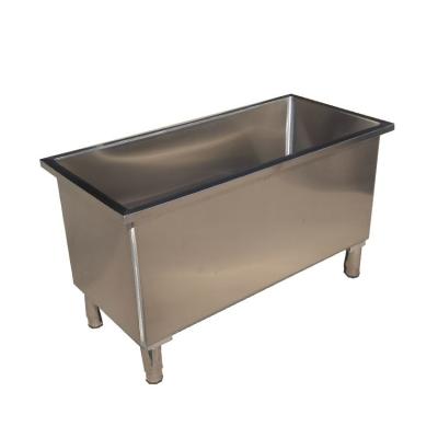 China Multifunctional Kitchen Soak Tank Stainless Steel Oven Dip Soaking Tank for sale