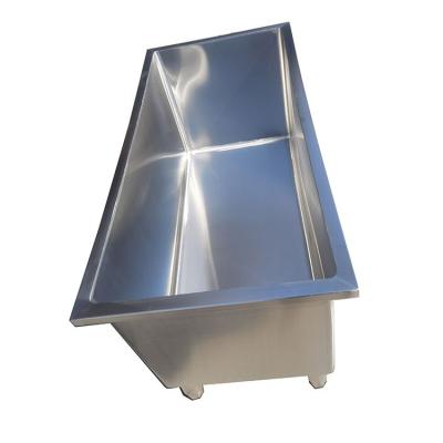 China Restaurant Multifunctional High Quality Metal Stainless Steel Soak Tank for sale