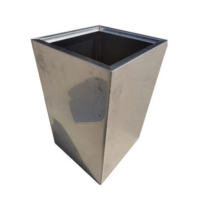 China Hotel Restaurant Stainless Steel Food Storage Vertical Bucket With Cap for sale