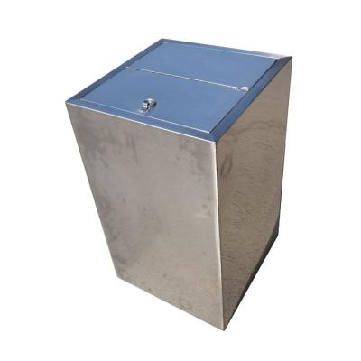 China Stored Rectangular Vertical Stainless Steel Water Storage Bucket For Kitchen for sale