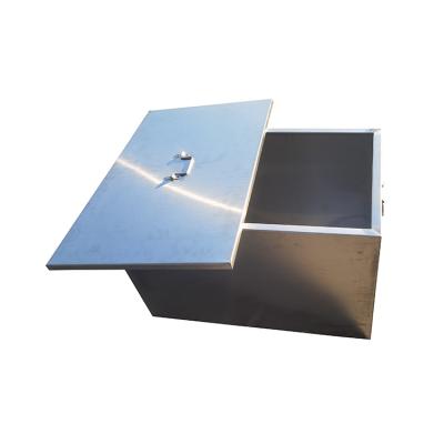 China Custom Stocked Kitchen Square Stainless Steel Water Tank For Canteen for sale