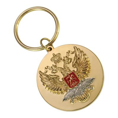 China Custom Brasss Zinc Alloy Key Chain Key Rings, Trolley Coin Metal Key Rings for sale