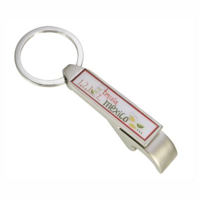 China Custom promotional beer bottle opener zinc alloy/copper/brass/iron metal 3d key chain key ring for sale