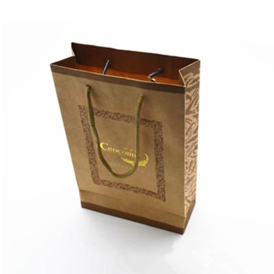 China Good Quality Recyclable Recycle Material Gift Packaging Paper Bag for sale