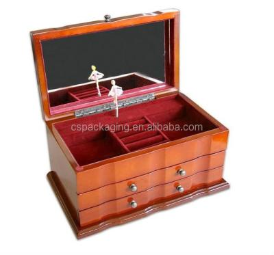 China wooden wooden music box, ballerina music box for sale for sale