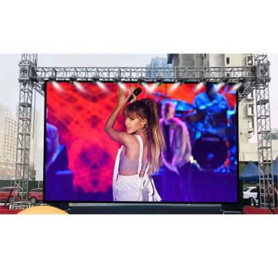 China Simple Cabient P4 Outdoor LED Display Led Video Wall Panels 320*160mm for sale