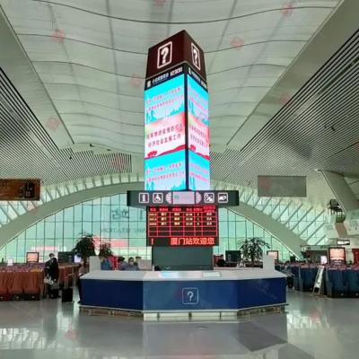 China Folding Rotating LED Screen Outdoor Led Panel for sale