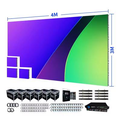 China Digital Signage And Displays P3.91 P3.9 Rental LED Video Wall Giant Stage Pantalla LED Display Screen Panel For Indoor O for sale