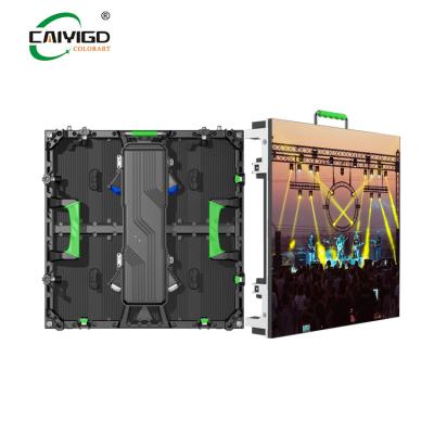 China Outdoor Rental Stage LED Display Full Color Indoor p3.91 p4.81 LED Advertising Screen Video Wall Panel for sale