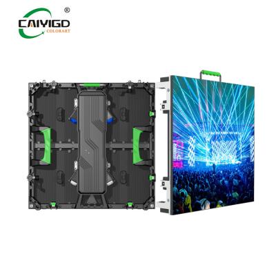 China Outdoor Advertising Rental Stage LED Display Screen 500x500 Indoor p3.91 LED Video Wall Panel for sale