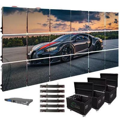 China Full Color Advertising Outdoor LED Display Screen p2.97 p3.91 Indoor LED Video Wall Panel Pantalla for sale