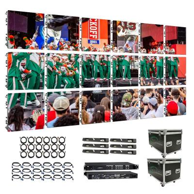 China P2.5 P3 P3.91 Indoor LED Wall Panel Full Color Outdoor LED Advertising Display Screen For Events Pantalla for sale