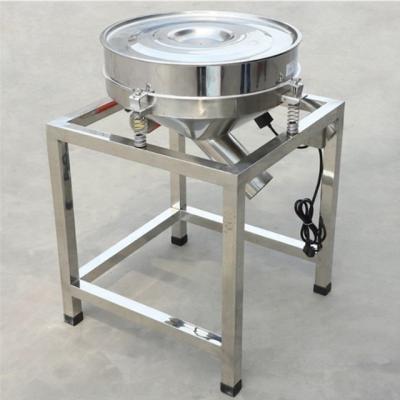 China 100-500kg/h Capacity Rotary Vibrating Sieve for Retail Coconut Flour Screening Machine for sale