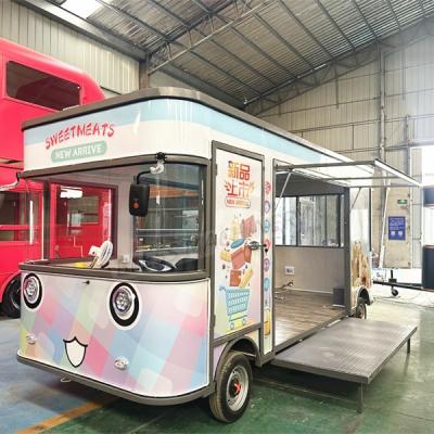 China Electric Cart Mobile Snack Bread Food Truck for Winery and Food Beverage Application for sale