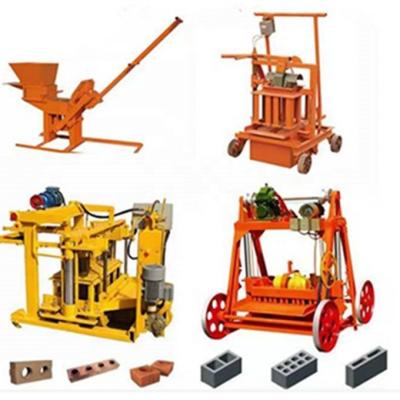 China CE and ISO Certified Manual Brick Making Machine for Environmentally-Friendly Construction for sale