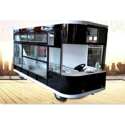 China 2024 Customized Pizza Tow Bar Airstream Food Trailer Hygiene Standards for Snack Food for sale