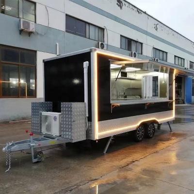 Cina I produttori cinesi offrono mini food truck in acciaio inossidabile per gli snack food in vendita