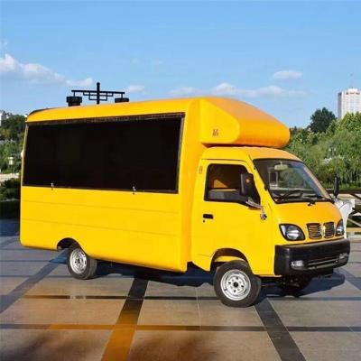 China Outdoor Street Donut Fast Food Mobile Food Cart Trailer Truck with Electricity System for sale