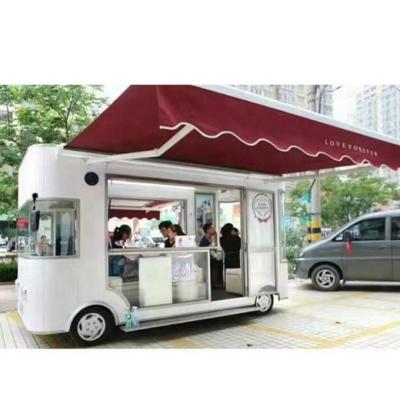 China Food Stand Cart with Double Side Open Windows Long Working Life and Guarantee for sale