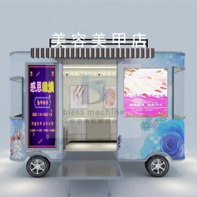 China 2022 6M Unique Design Catering Mobile Food Truck for Cold Drink and 55km Range Electric for sale