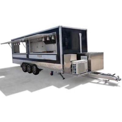 China Energy Mining Outdoor Fast Food Car Mobile Kitchen Food Truck Catering Food Van Catering Trailers for sale