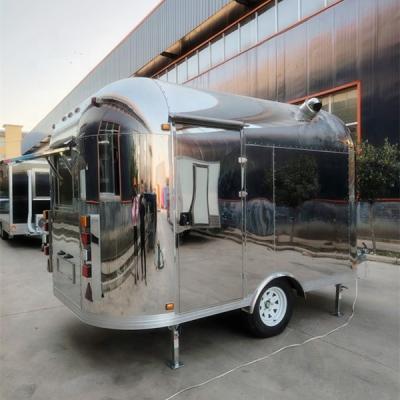 China Fully Equipped Mobile Pizza Fast Food Trucks With Full Kitchen by Wecare Custom Airstream for sale