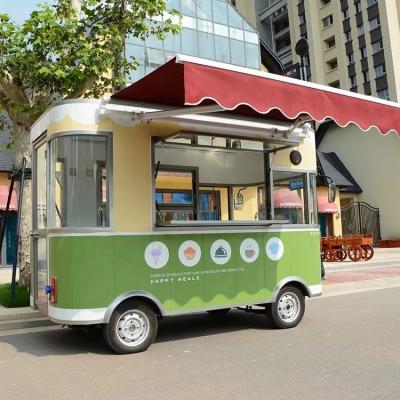 China BLS-125A Outdoor Full Stainless Steel Mobile Pizza Food Cart for sale