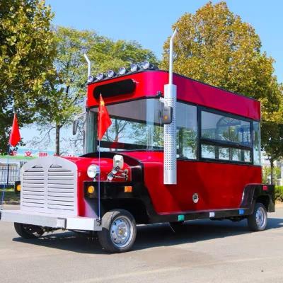 China Mobile Food Truck with Thermal Insulation and Customised Electric Four-Wheel Design for sale