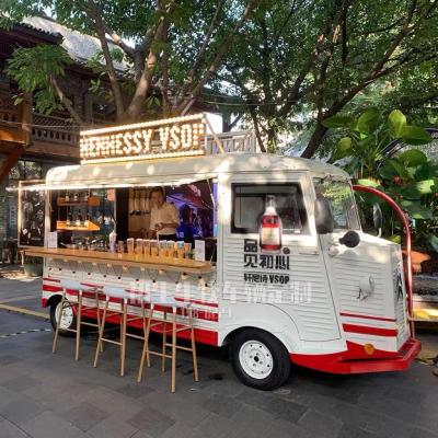 China Customized Citroen Bus Food Truck for Street  Coffee Burgers Fries and Ice Cream for sale