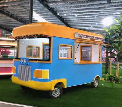 China Customization Mobile Food Cart Citroen Electric Food Truck for Hot Dogs and Ice Cream for sale