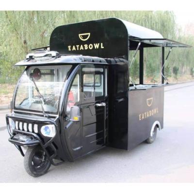 China External Power Supply Electric Tricycles for Mobile Food Truck and Drink Business for sale