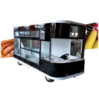 China L420cm*W180cm*H230cm  600kg Silver Mobile Food Trailer 220V/380V for sale