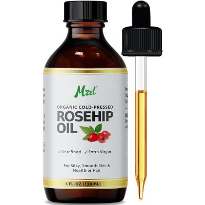 China 100% OEM Pure Organic Seed Oil Carrier Skin Revitalizer Private Label Rosehip Essential Oil for sale