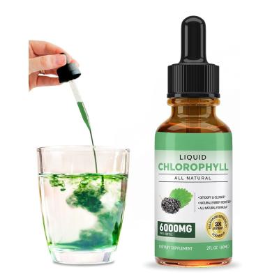 China Health Protects Hot Selling Natural Water Soluble Liquid Chlorophyll Drops For Water for sale