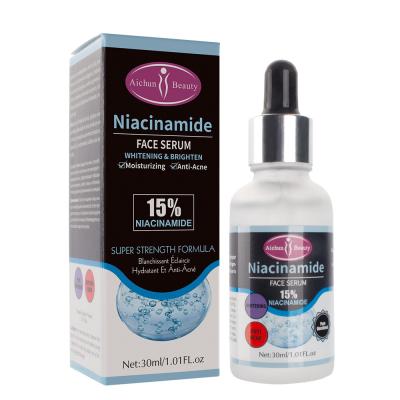 China Private Label Face Serum Niacinamide 15% Zinc 1% Anti Aging Serum Whitening for sale