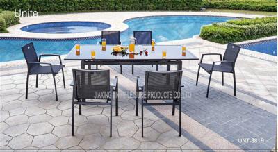 China Outdoor / Indoor Patio Furniture Dining Sets , Garden Dining Table And Chairs for sale