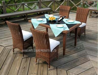 China 5 Piece Rattan Table And Chairs Garden Furniture For Dinning / Reception for sale