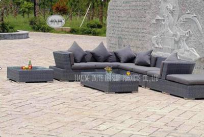 China Fashion Patio Furniture Sofa Sets With Table All Weather For Living Room for sale