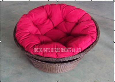 China Outdoor Rattan Daybed Wicker Lazy Chair Comfortabe for Garden / Hotel for sale