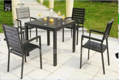 China Outdoor / Indoor Patio Garden Furniture Sets , Garden Table And 4 Chairs for sale