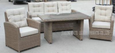 China Waterproof Metal Rattan Wicker Furniture Luxury For Meeting / Resting for sale