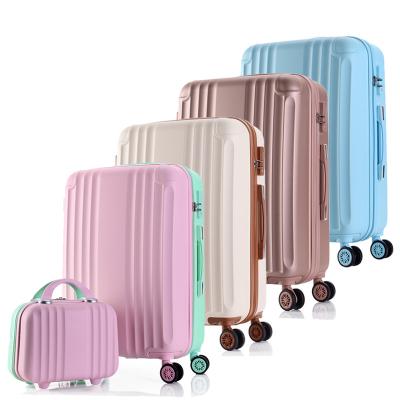 China Shell Trolley Luggage Hot Tough Selling Password Lightweight Safe Carry Lock With Waterproof Universal Wheel Outdoor Luggage Set for sale