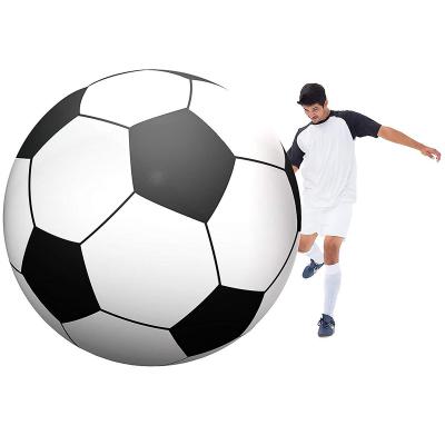 China Promotional Toy Hot Selling Jumbo Model Beach Ball Soccer Football Big Size Beach Ball For Kids for sale