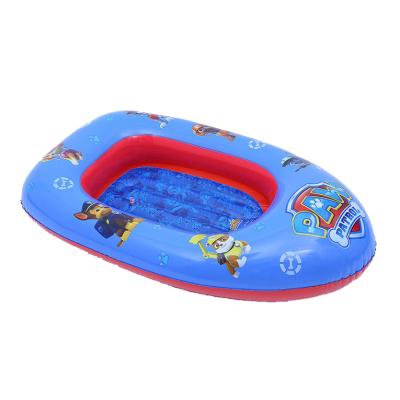 China Water Fun Factory Customize Logo Kids Inflatable Boat For Children Playing Swimming for sale