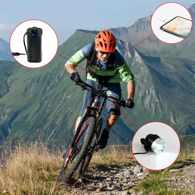 China Support 4x 18650 Fast Charging Box Pack Case Chamber Cover for Outdoor Tail Bike Lamp Light Tent Lighting Night Lighting for sale