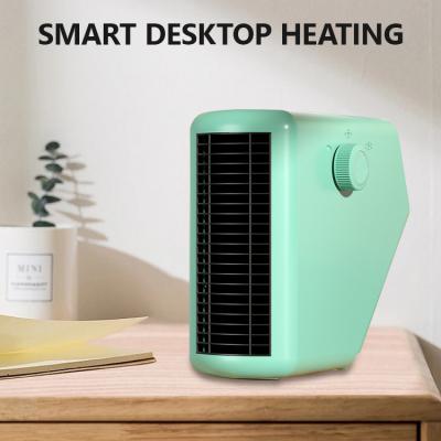 China Hotel China Dormitory Home Office Smart Desktop Fast Heating Electric Fan Heater for sale